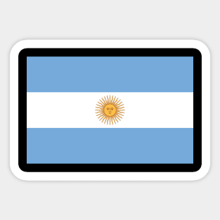 Argentina front Sticker